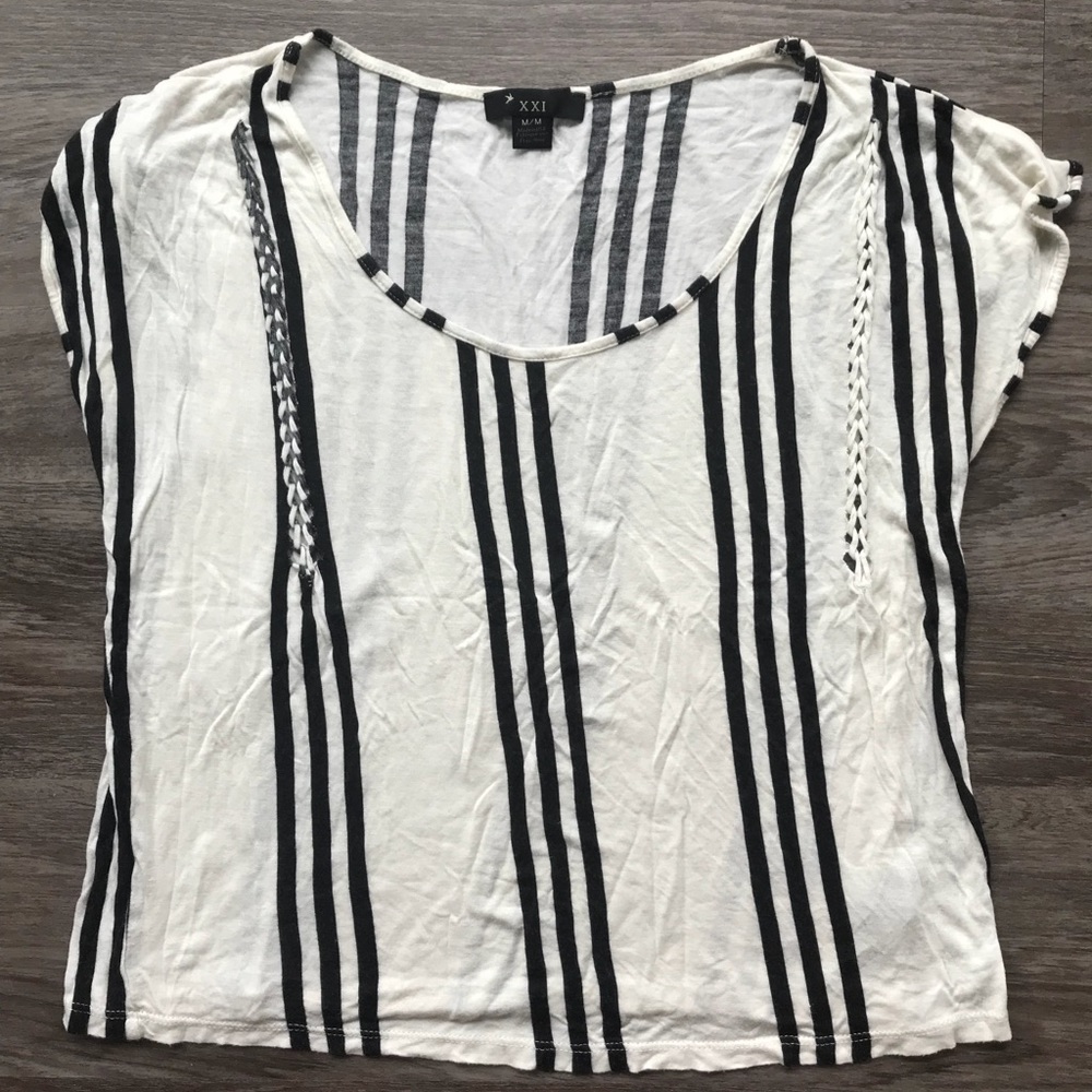 Forever 21 Striped T-shirt